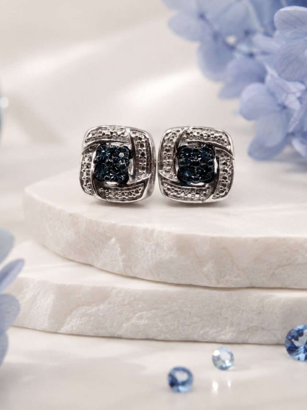 Midnight Cushion Studs